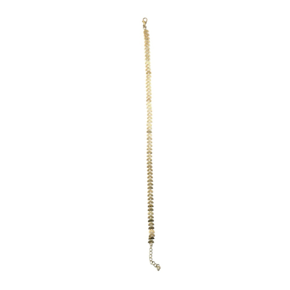 Gold choker necklace